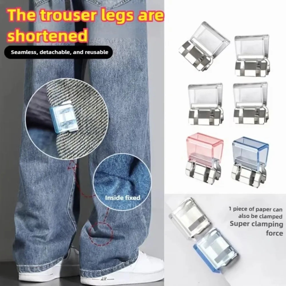 Invisible Trouser Hem Clips – No-Sew Shortening Buckle 1/4Pcs