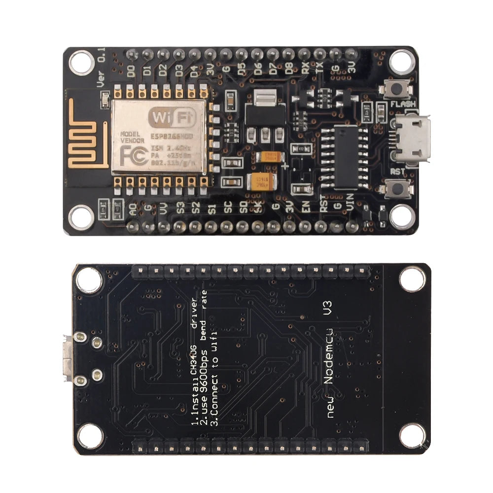 NodeMCU V3 ESP8266 ESP-12E Wi-Fi Dev Board | CH340G
