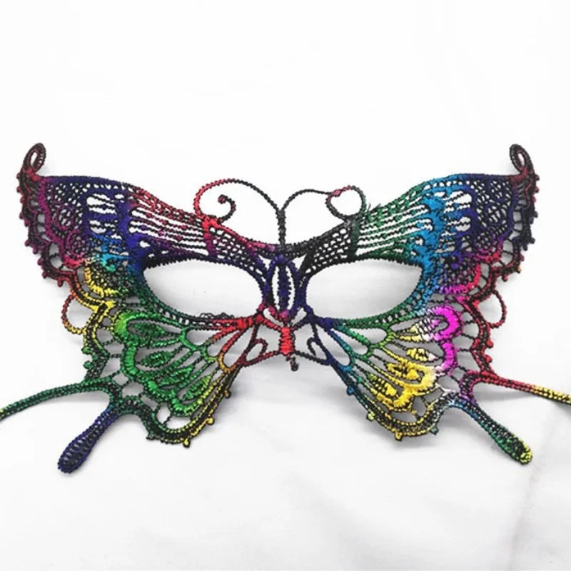 Elegant Venetian Lace Eye Mask – Masquerade & Carnival