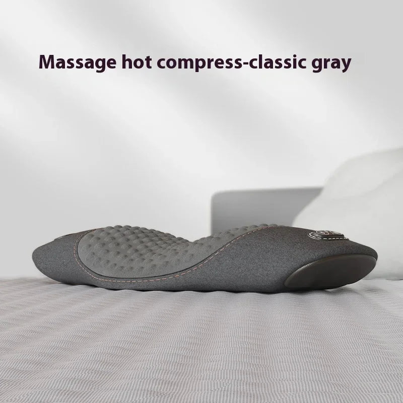 Electric Heating Massage Lumbar Pillow | Memory Foam Pad