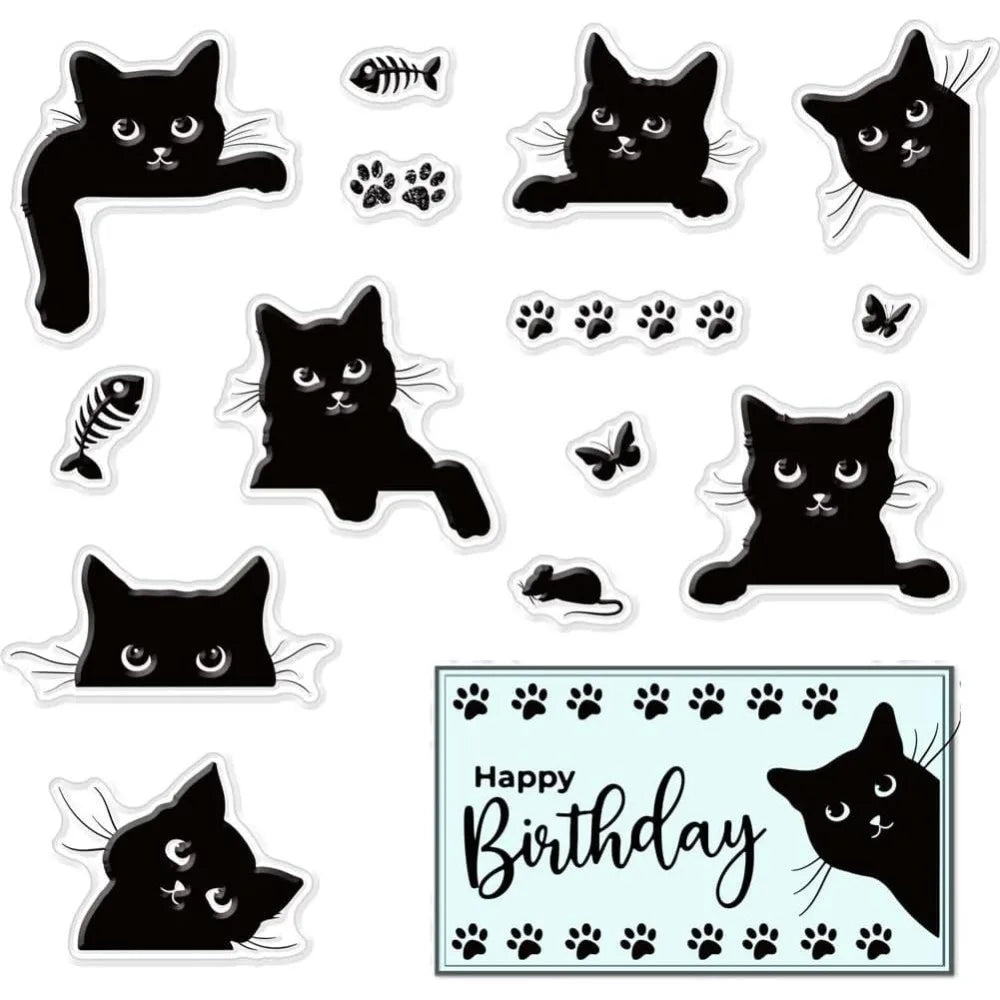 Moon Phase & Constellation Clear Stamps for Scrapbooking