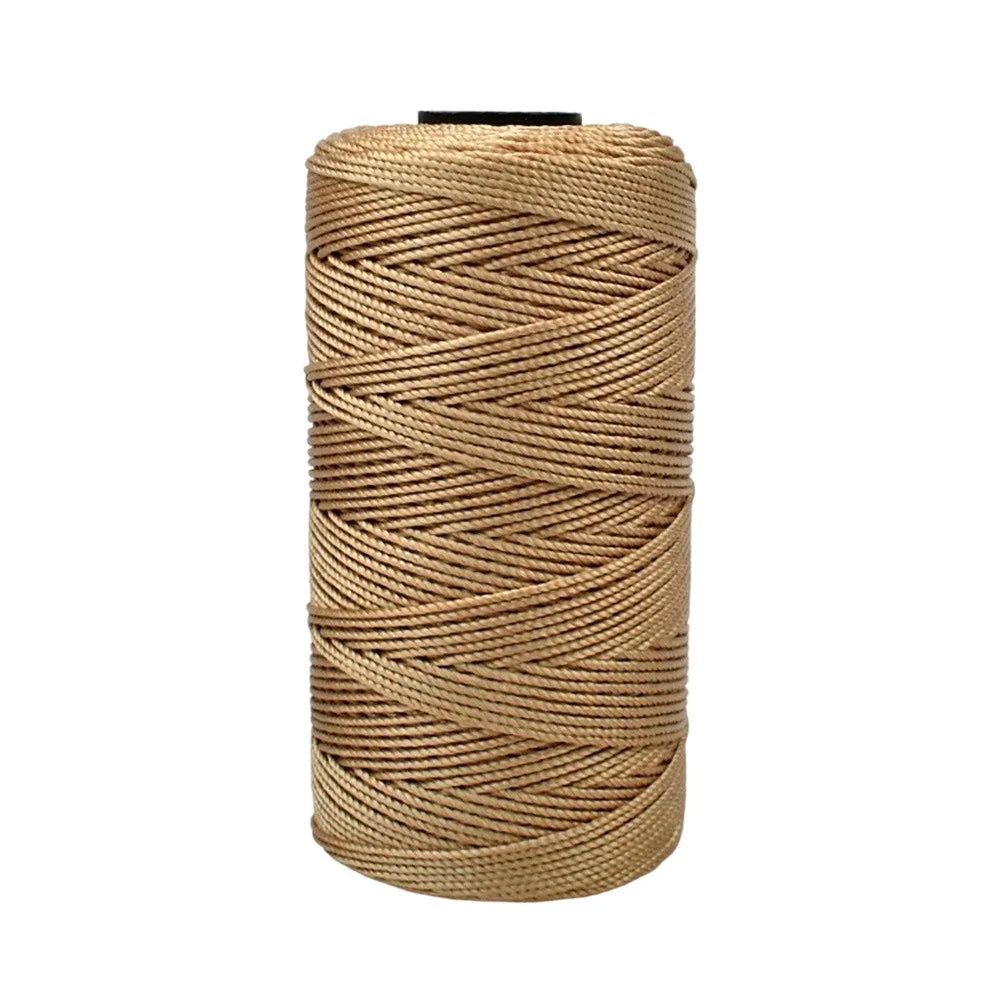 1.5mm Ice Cotton Silk Yarn 200m – Colored DIY Craft Thread