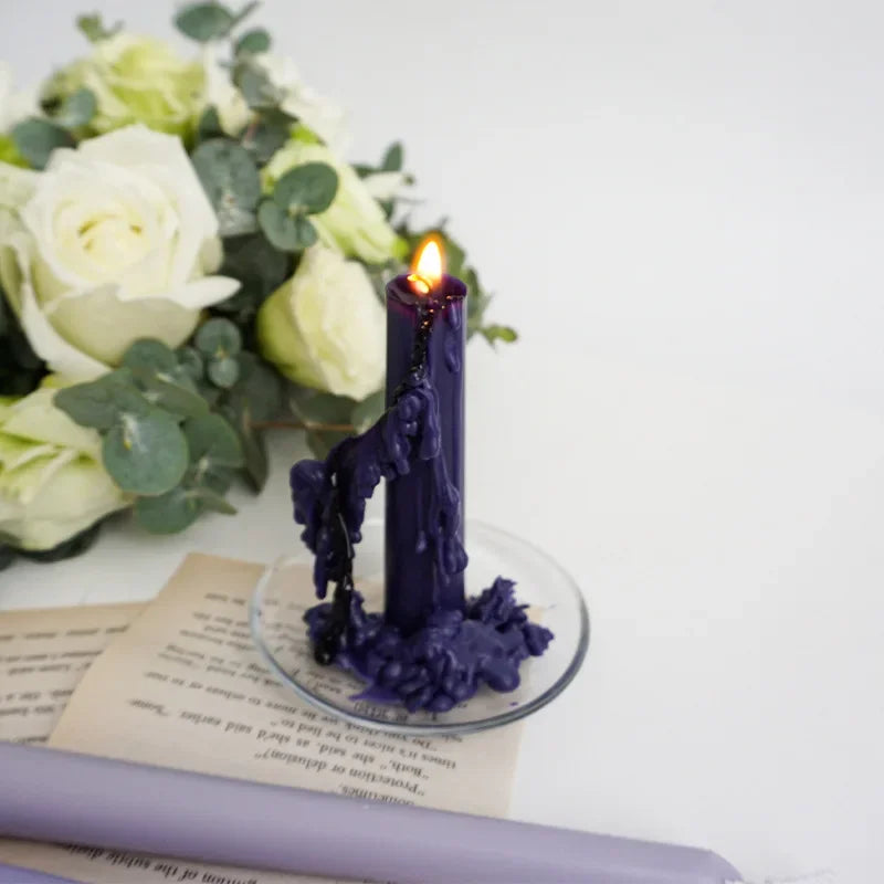 DIY Peaked Column Candle Plastic Mold – Long Pole Candle Making