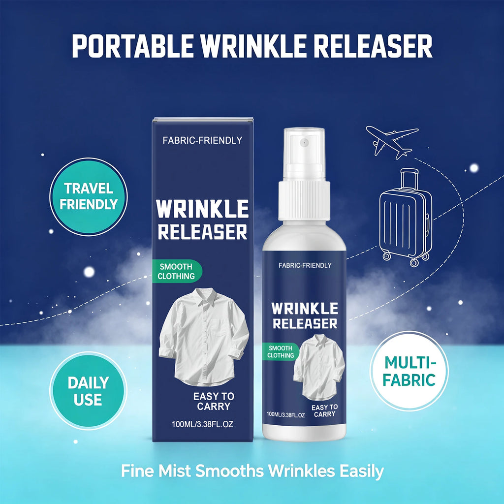 Wrinkle Release Spray – Fine Mist Fabric Smoother 100ml