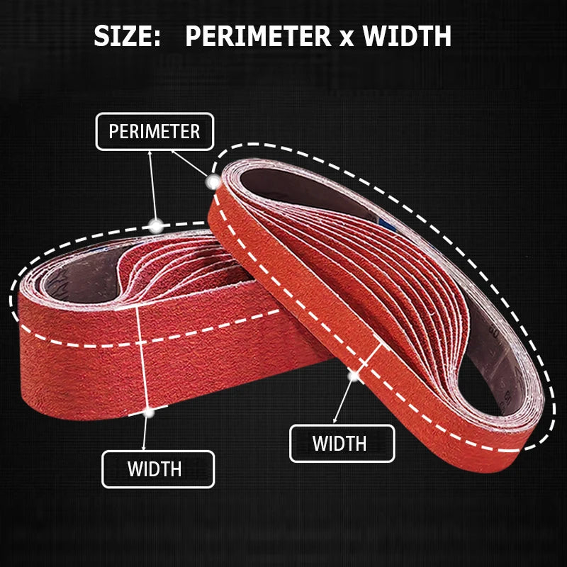 XK850X Ceramic Abrasive Sanding Belts – Metal Grinding