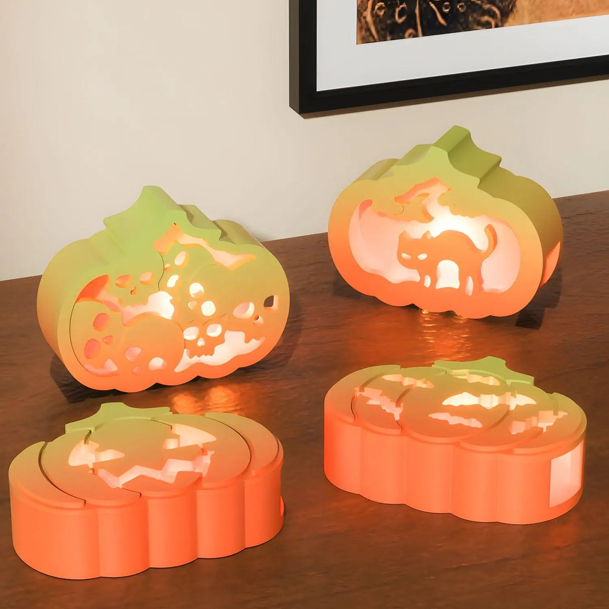 Halloween Pumpkin Silicone Mold – DIY Candle Resin Soap Wax