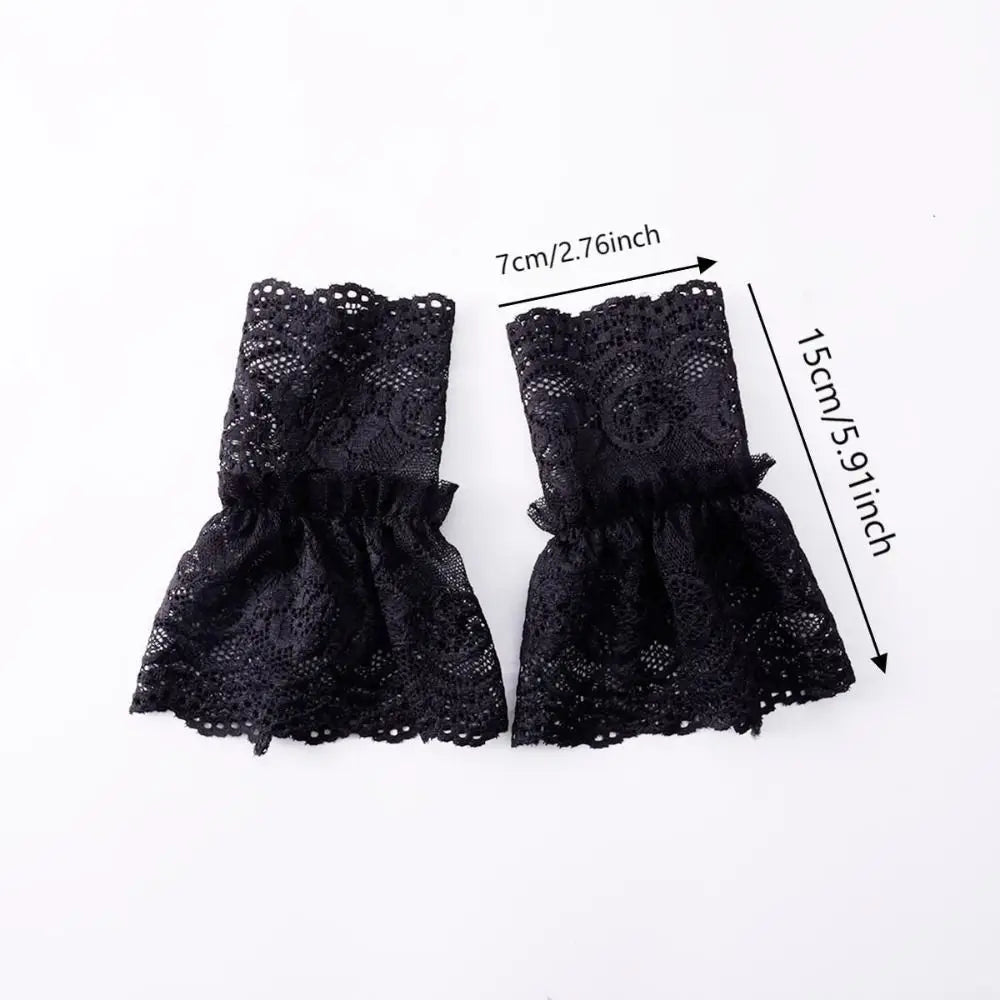 Detachable Hollow-Out False Sleeve Cuffs | Women's Wrist Cuffs