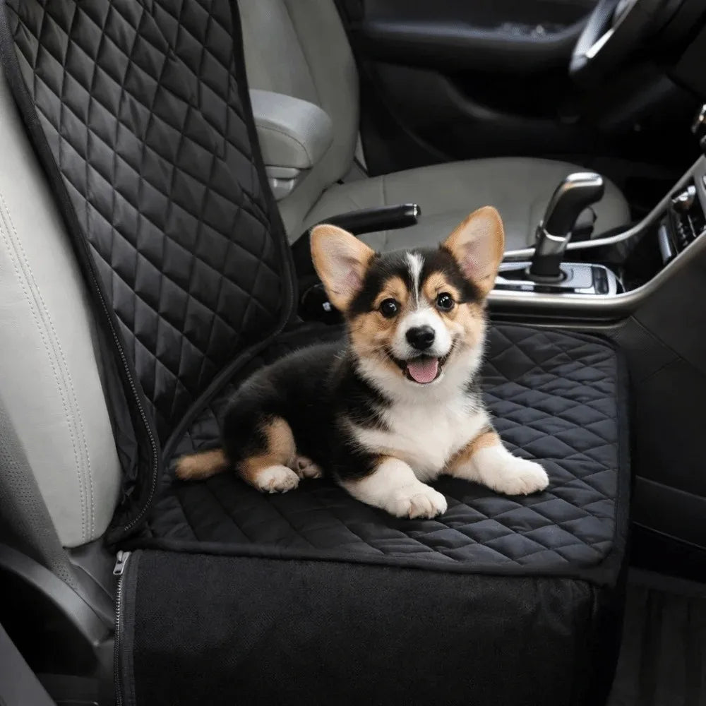 Waterproof Dog Car Seat Basket – Non-Slip, Scratch-Proof