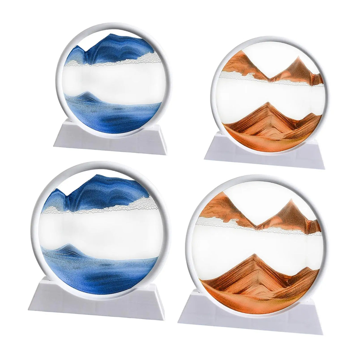 3D Moving Sand Art Picture – Landscape Desktop Décor