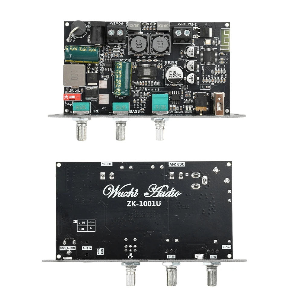 ZK-1001U 100W Mono Bluetooth 5.3 Amplifier Board TPA3116D2