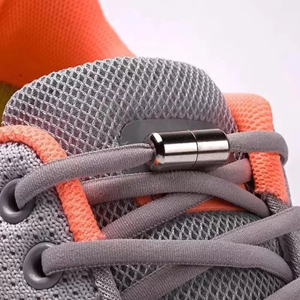 Elastic No-Tie Shoelaces with Metal Lock | One Size Fits All