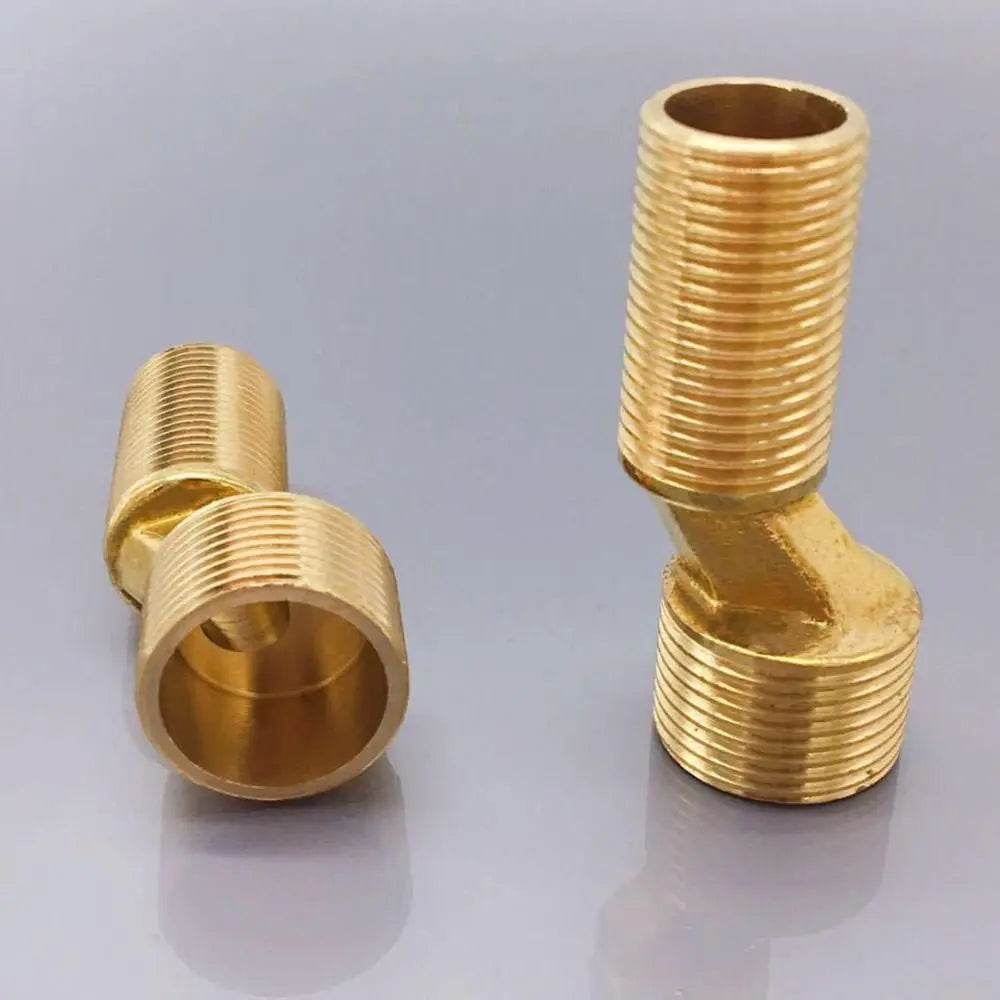 Copper Angled Faucet Curved Foot | Wall-Mounted Angle Adjuster