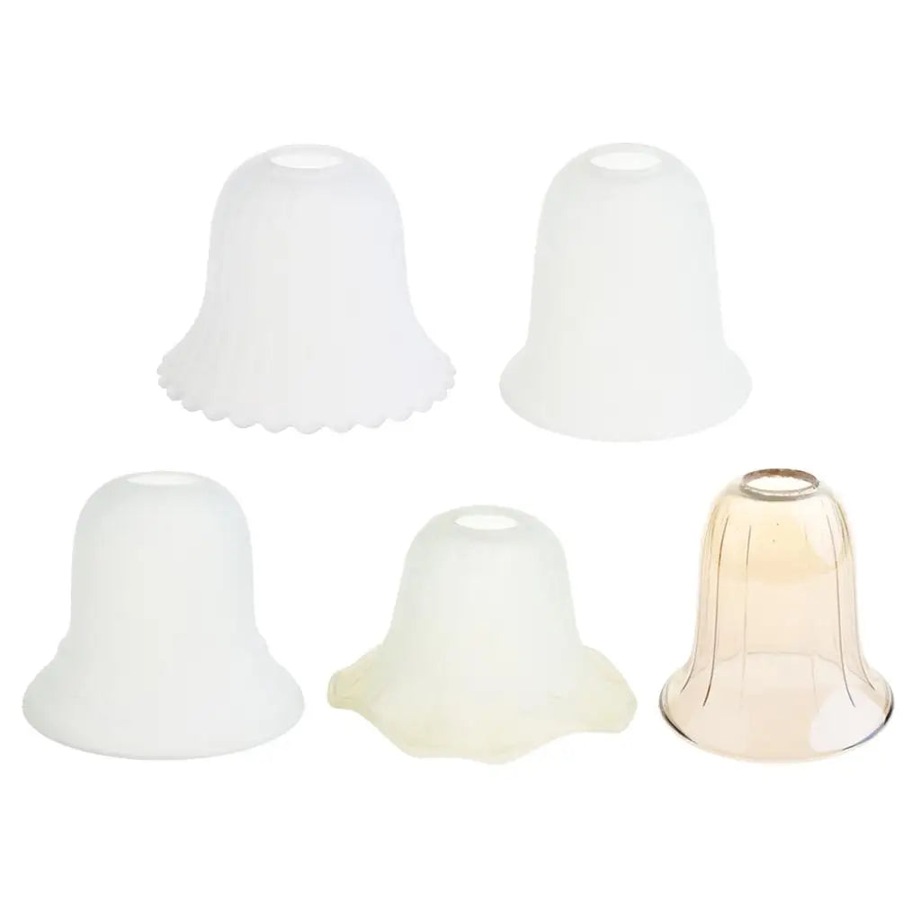 Traditional Glass Chandelier Cage Pendant Lamp Shade Cover
