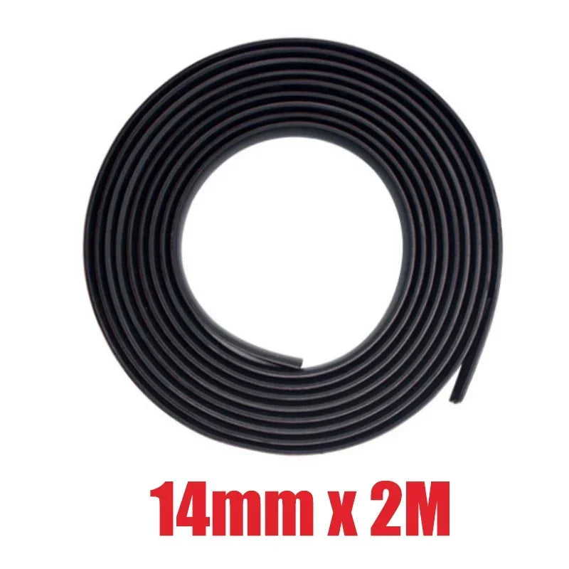 Auto Rubber Door Seal Strip – Car Window & Windshield Protector