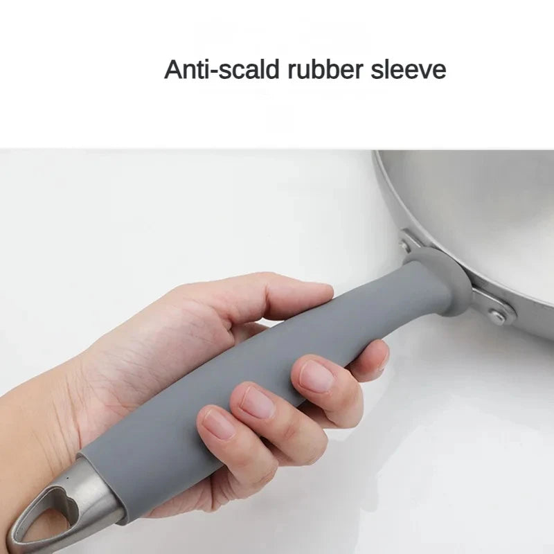 Heat-Resistant Silicone Pan Handle Cover – Non-Slip Grip