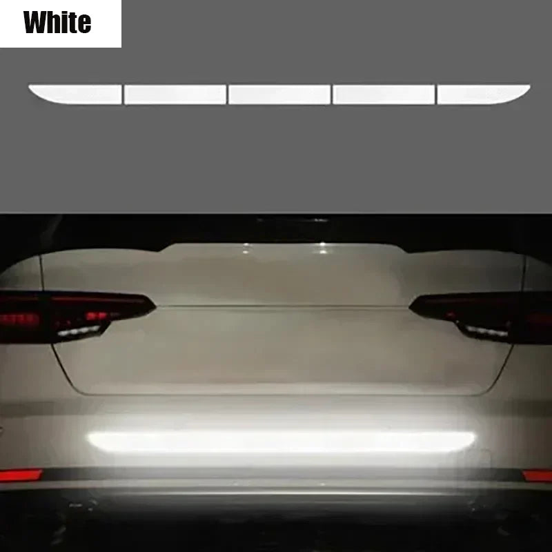 Night Reflective Car Rear Warning Strip | Anti-Collision Decal