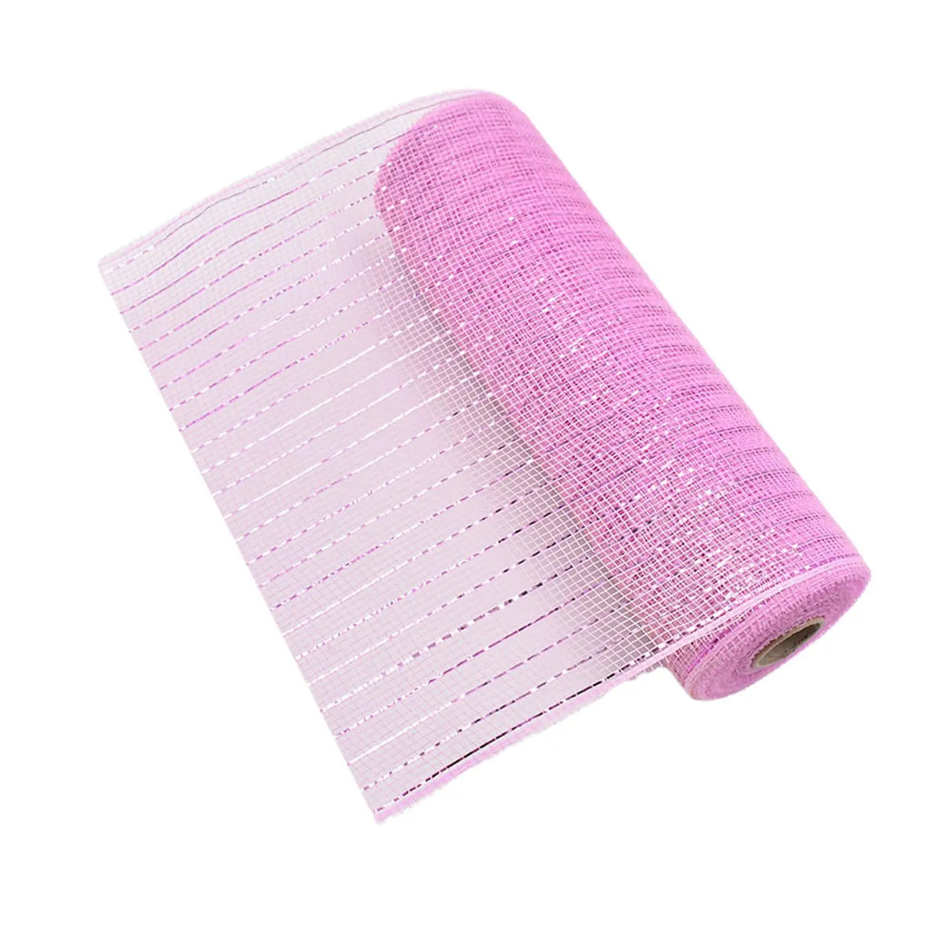 Pastel Foil Mesh Ribbon 10 Yards – Easter Wreath & DIY Decor