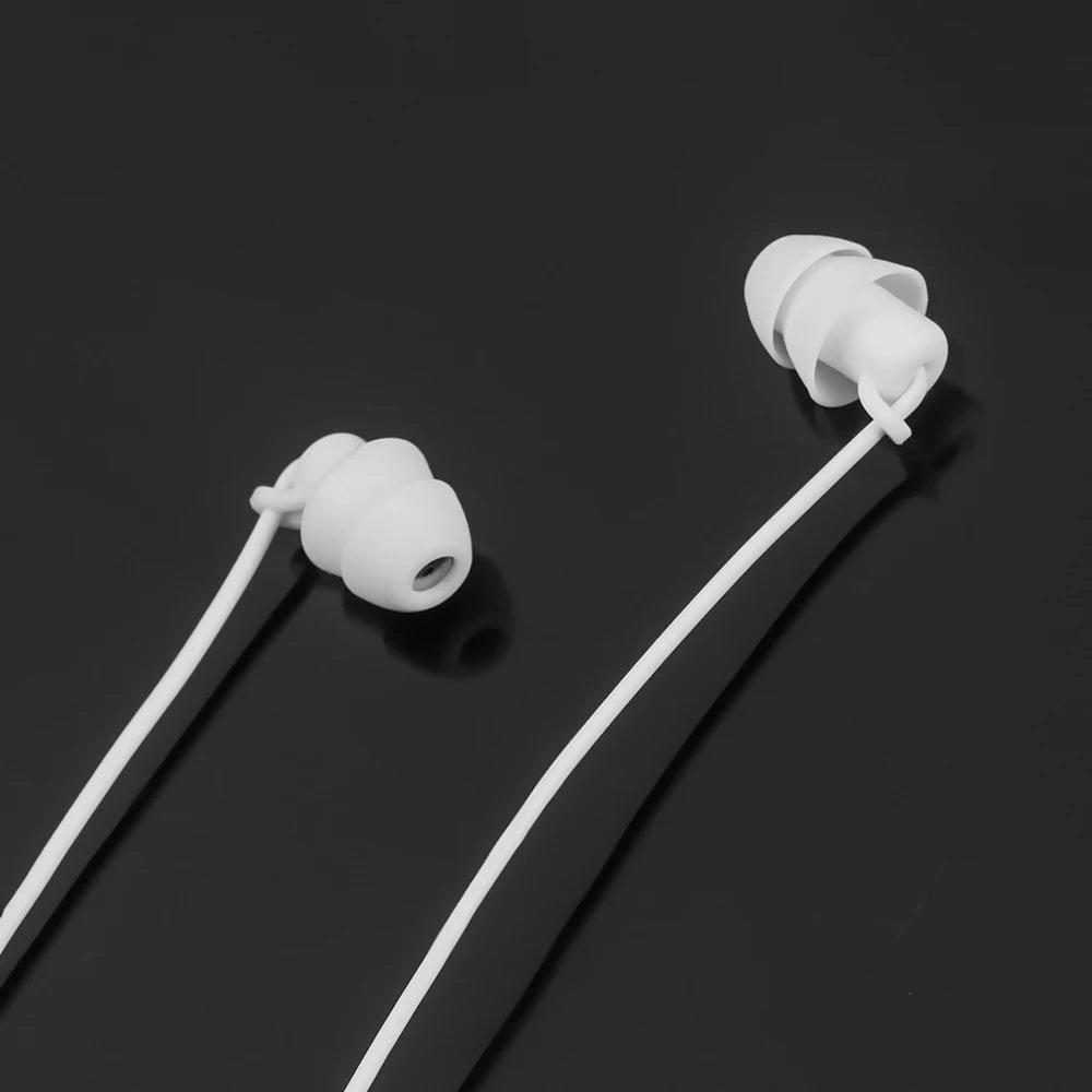 Wired In-Ear Sleep Earphones | Noise Reduction Soft Silicone