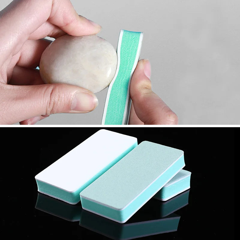 Sponge Sanding Block – Nail Buffer & Metal Mirror Polish Tool