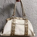 Y2K Patchwork Shoulder Bag | Riveted Large Capacity Tote