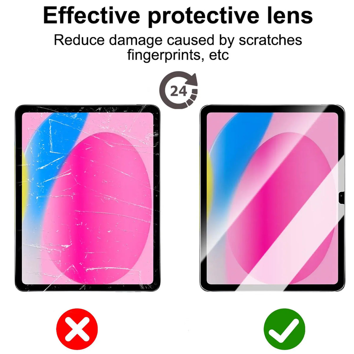 iPad Air 8 & iPad 12th Gen Tempered Glass Screen Protector
