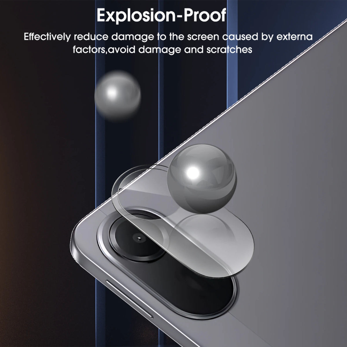 Redmi Pad 2 Camera Lens Tempered Glass Protector – 1–5 Pack