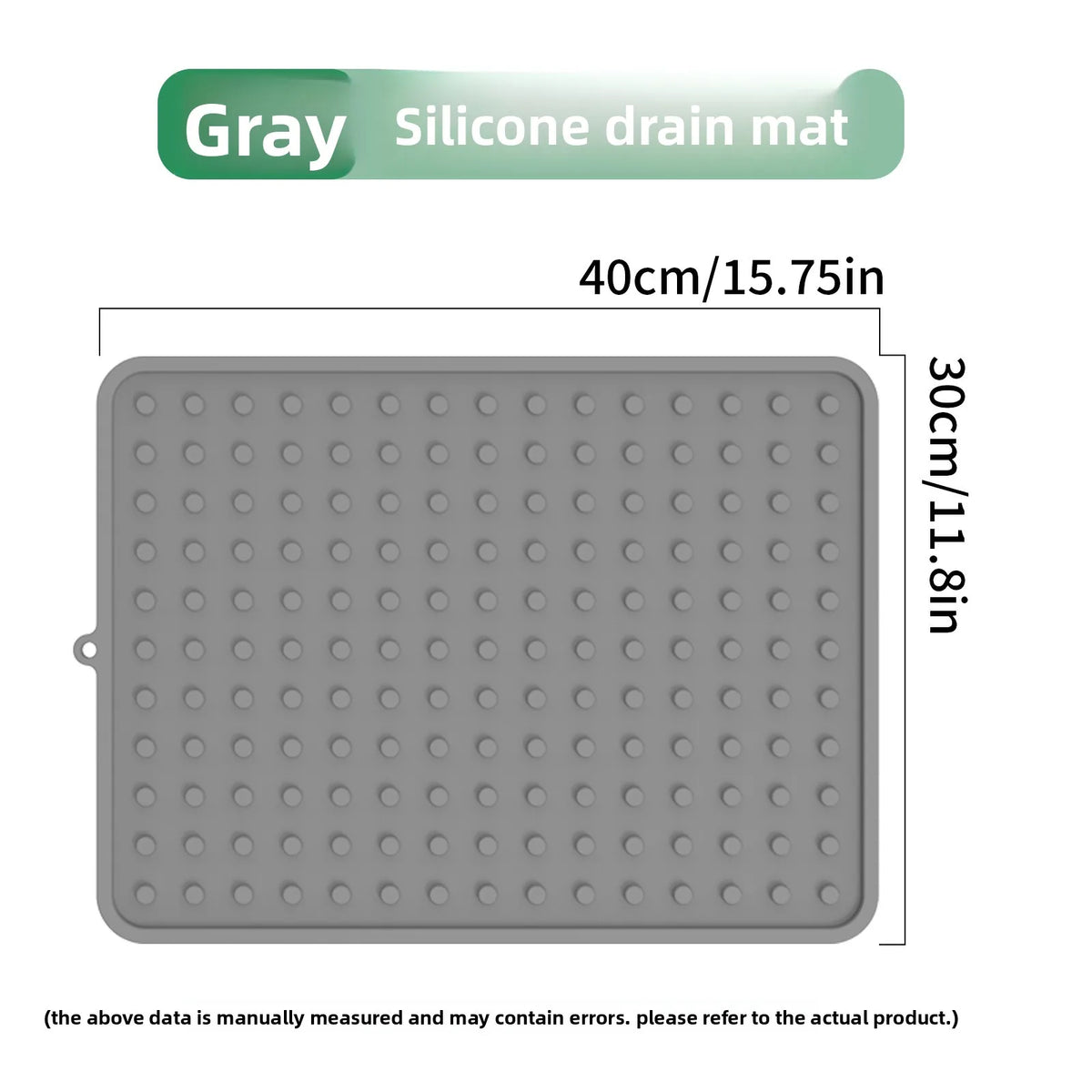 Silicone Drainage Mat | Heat-Resistant Non-Slip Kitchen Trivet