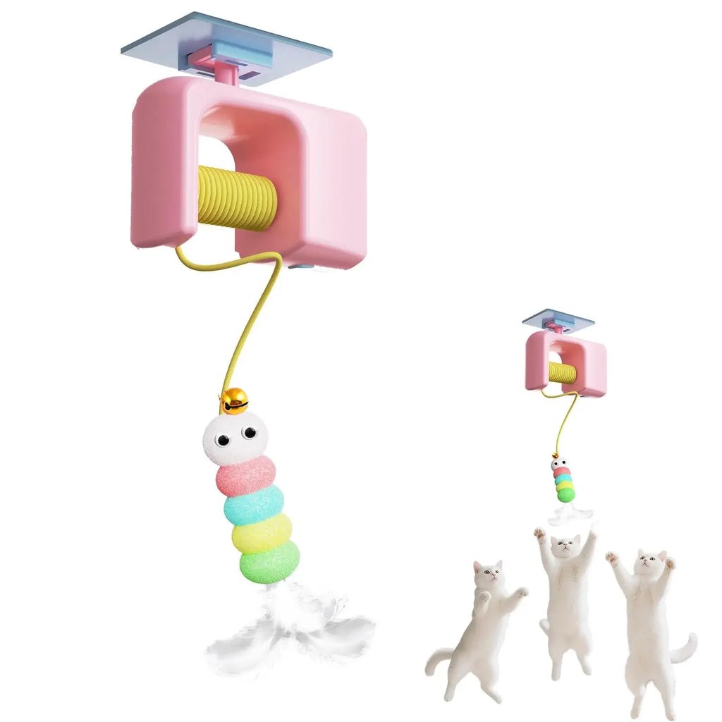Rechargeable Interactive Hanging Door Flying Bird Cat Toy