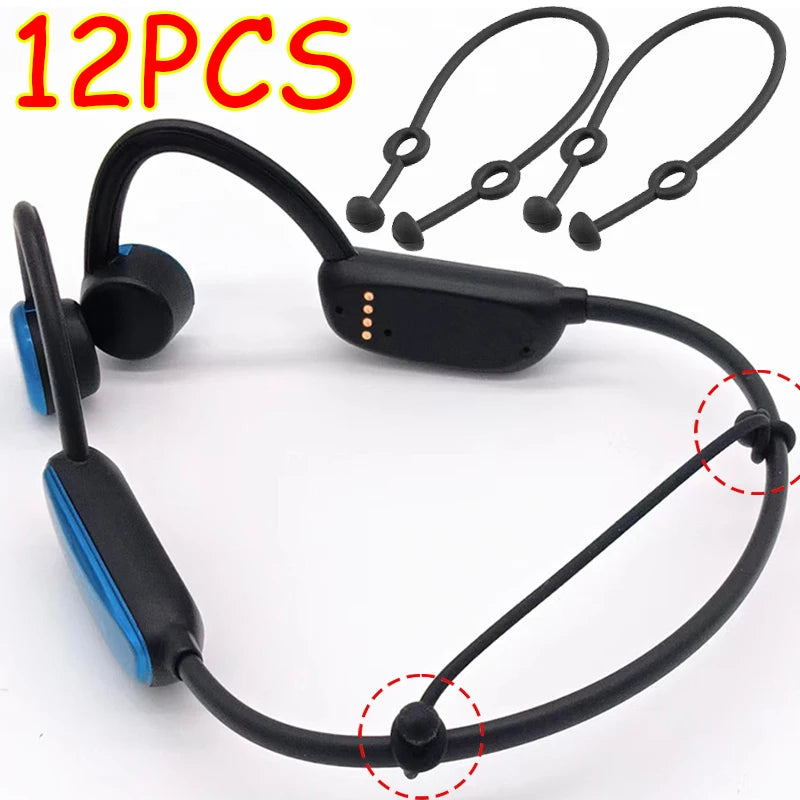 Silicone Neck Straps for Bone Conduction Headphones | Lanyard