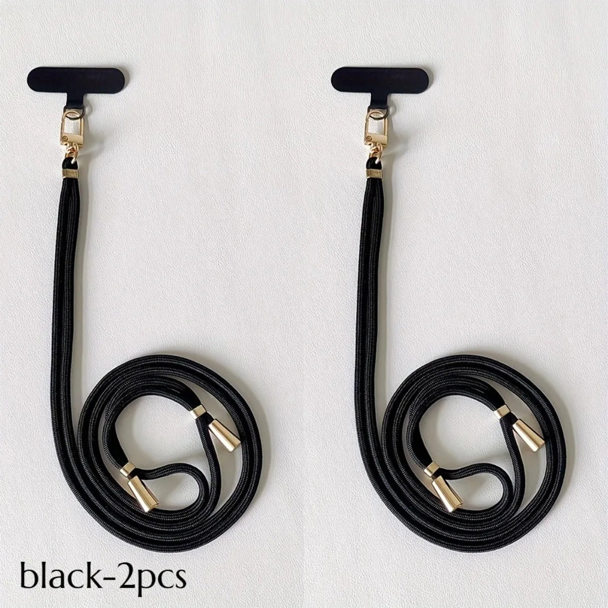 Adjustable Crossbody Phone Strap | Gold Buckle Multi-Color