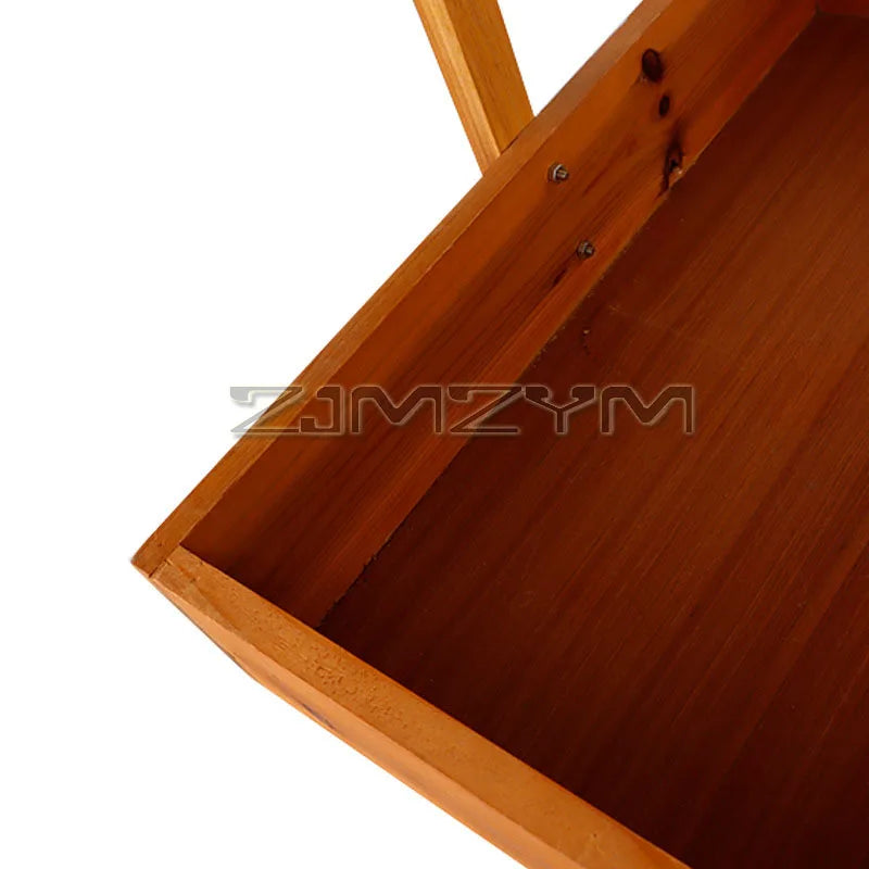 Wooden Storage Caddy Organizer Tray with Handle – Lab & Class