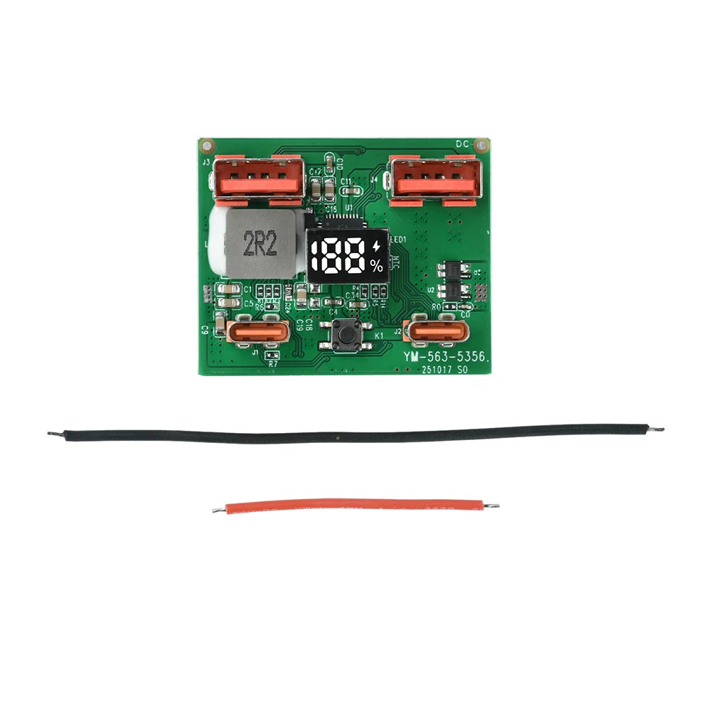 22.5W DIY Power Bank Module – PD, QC & VOOC Fast Charging