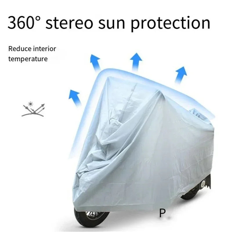 Universal Waterproof Motorcycle Cover – UV & Rain Protection