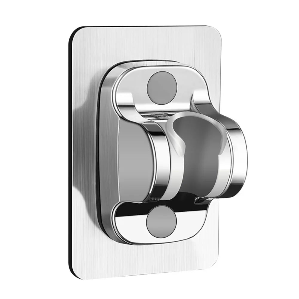 2-Pack Self-Adhesive Shower Head Holder | No-Drill Wall Mount