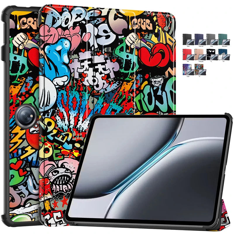 OnePlus Pad Pro / Pad 2 12.1" Tri-Fold PU Leather Smart Case
