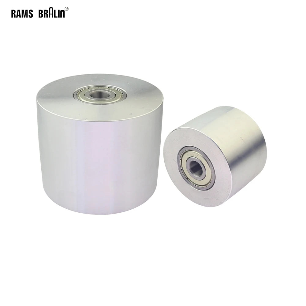 Aluminum Contact Wheel with Bearings | 100x80mm & 68x50mm