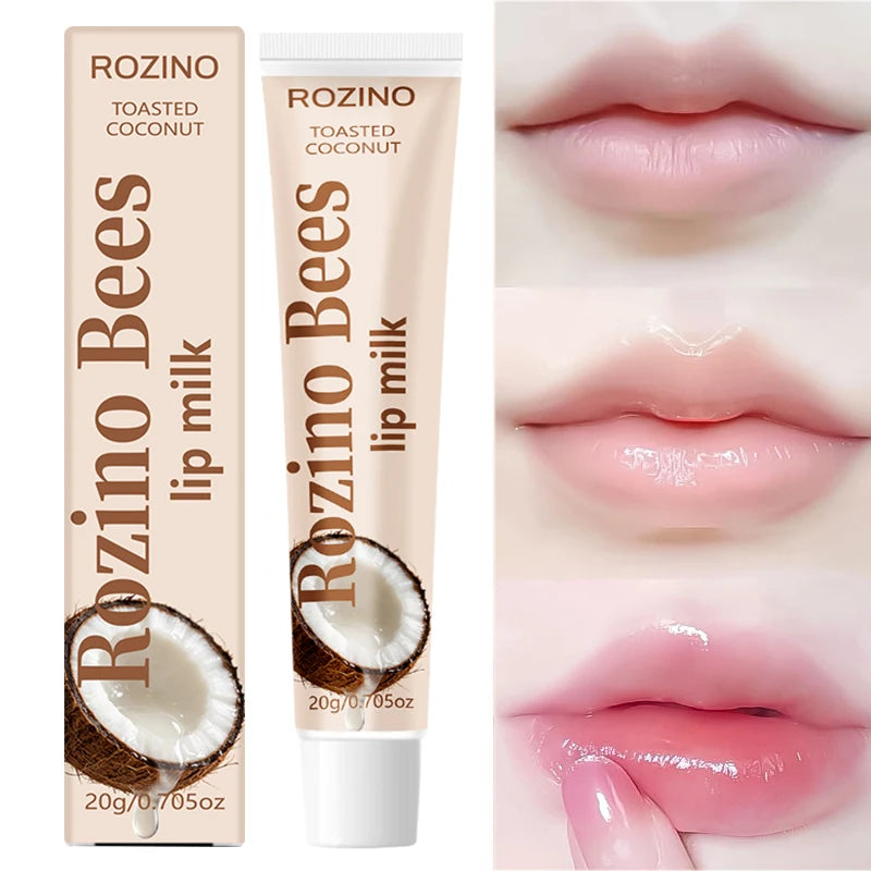ROZINO Coconut Lip Balm 20g – Moisturizing Lip Oil & Mask