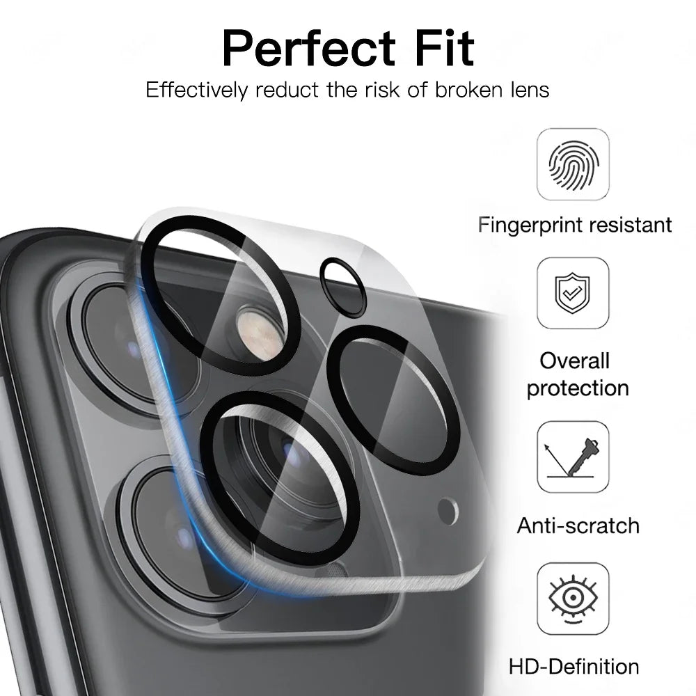 iPhone 16 Camera Lens Protector – Ultra Clear Tempered Glass