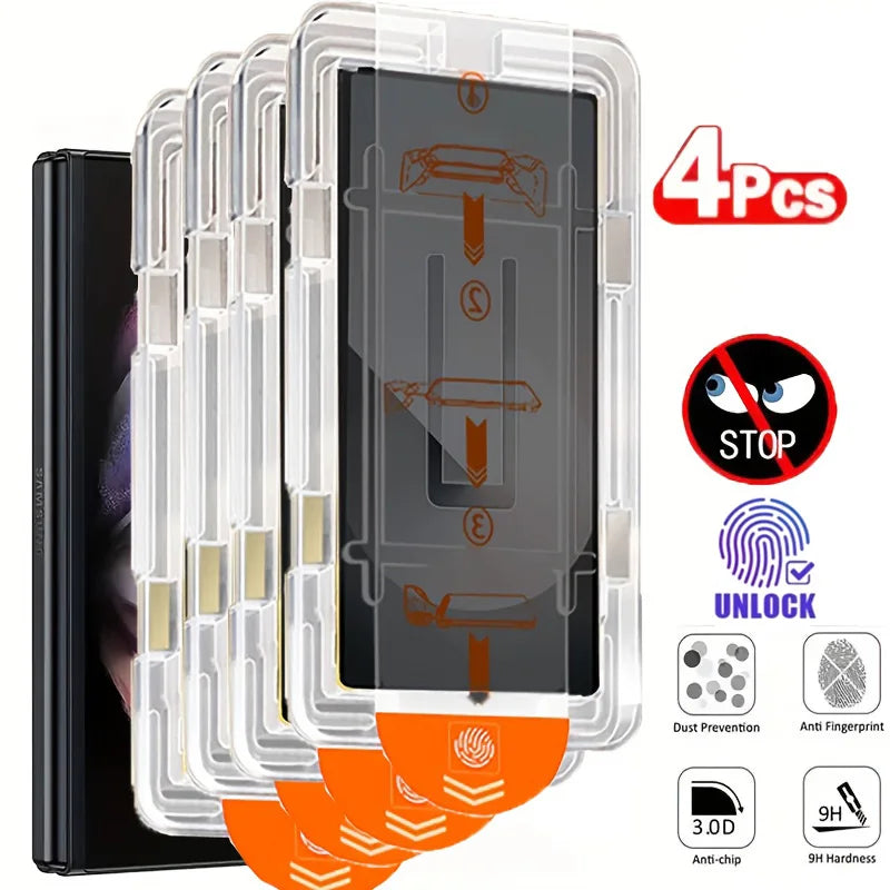 Anti-Spy Tempered Glass Screen Protector – Samsung S21–S26