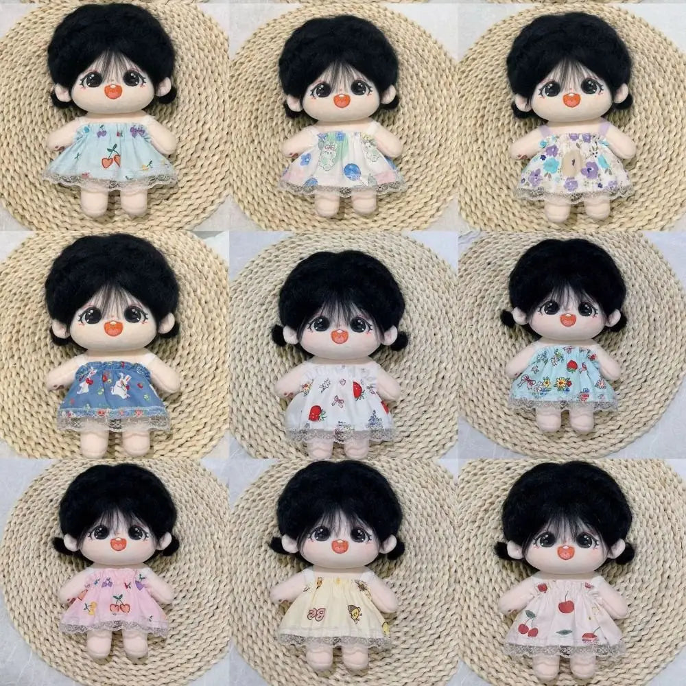 20cm Cotton Doll Clothes – Cute Outfit Accessories Set