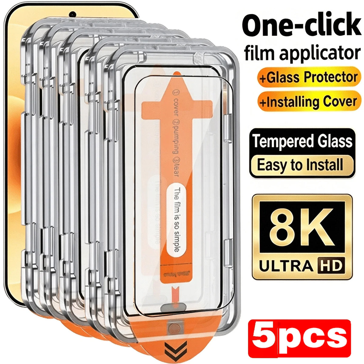 9H Tempered Glass Screen Protector – Poco X8 Pro / F8 Pro