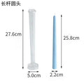 DIY Peaked Column Candle Plastic Mold – Long Pole Candle Making