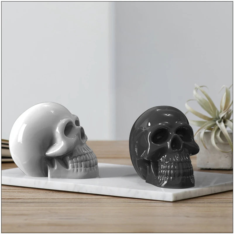 Large 3D Skull Silicone Mold – Candle Soap Epoxy Casting