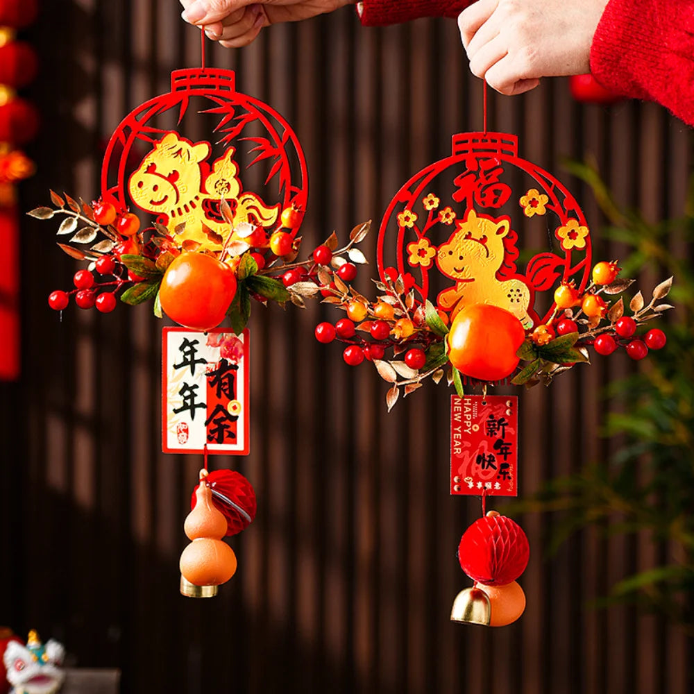 2026 Year of the Horse Spring Festival Door Pendant Decor