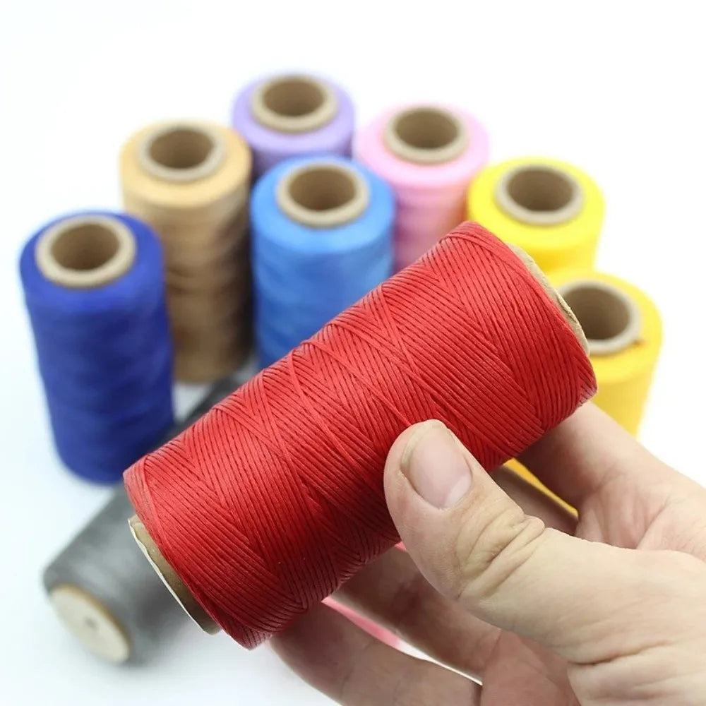 Waxed Cotton Cord Thread 0.8mm 260M | Leather & DIY Crafts