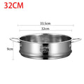 304 Stainless Steel Steamer Basket with Handles – 9 Sizes
