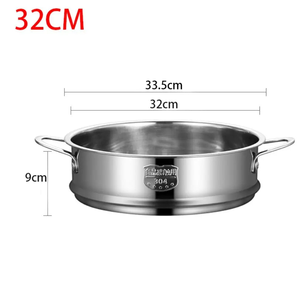 304 Stainless Steel Steamer Basket with Handles – 9 Sizes