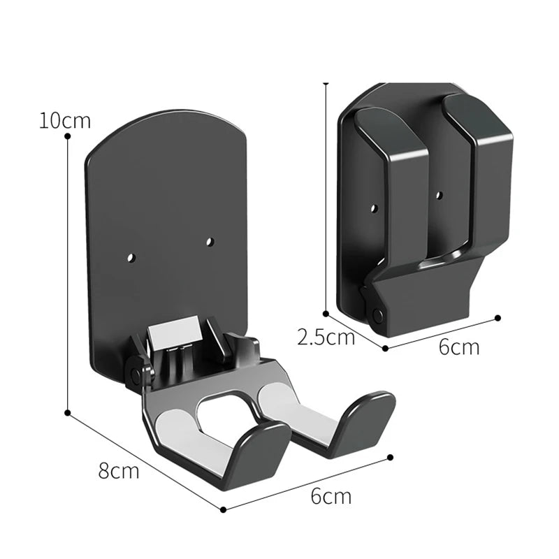 Foldable Game Controller & Headset Wall Mount Holder Stand