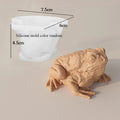 3D Frog Toad Silicone Mold – Candle Soap Resin Chocolate