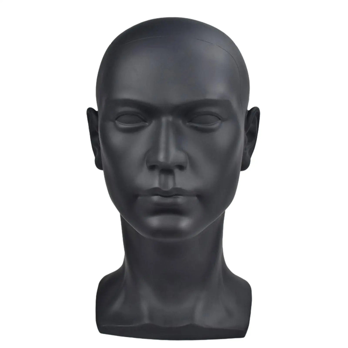 Male Mannequin Head Stand for Wig, Hat & Glasses Display